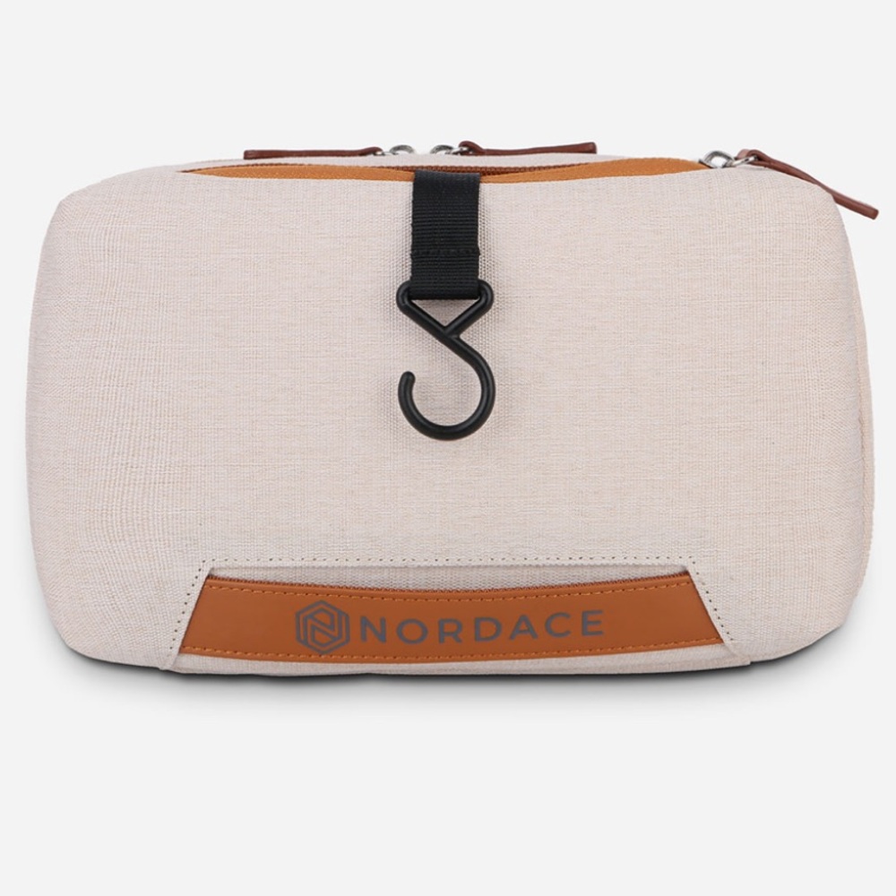 NORDACE | Siena Cosmetic Bag Beige Brown